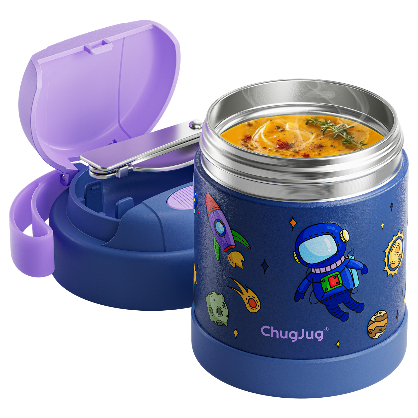 SNACKUG Insulated Food Jar -Space Ranger