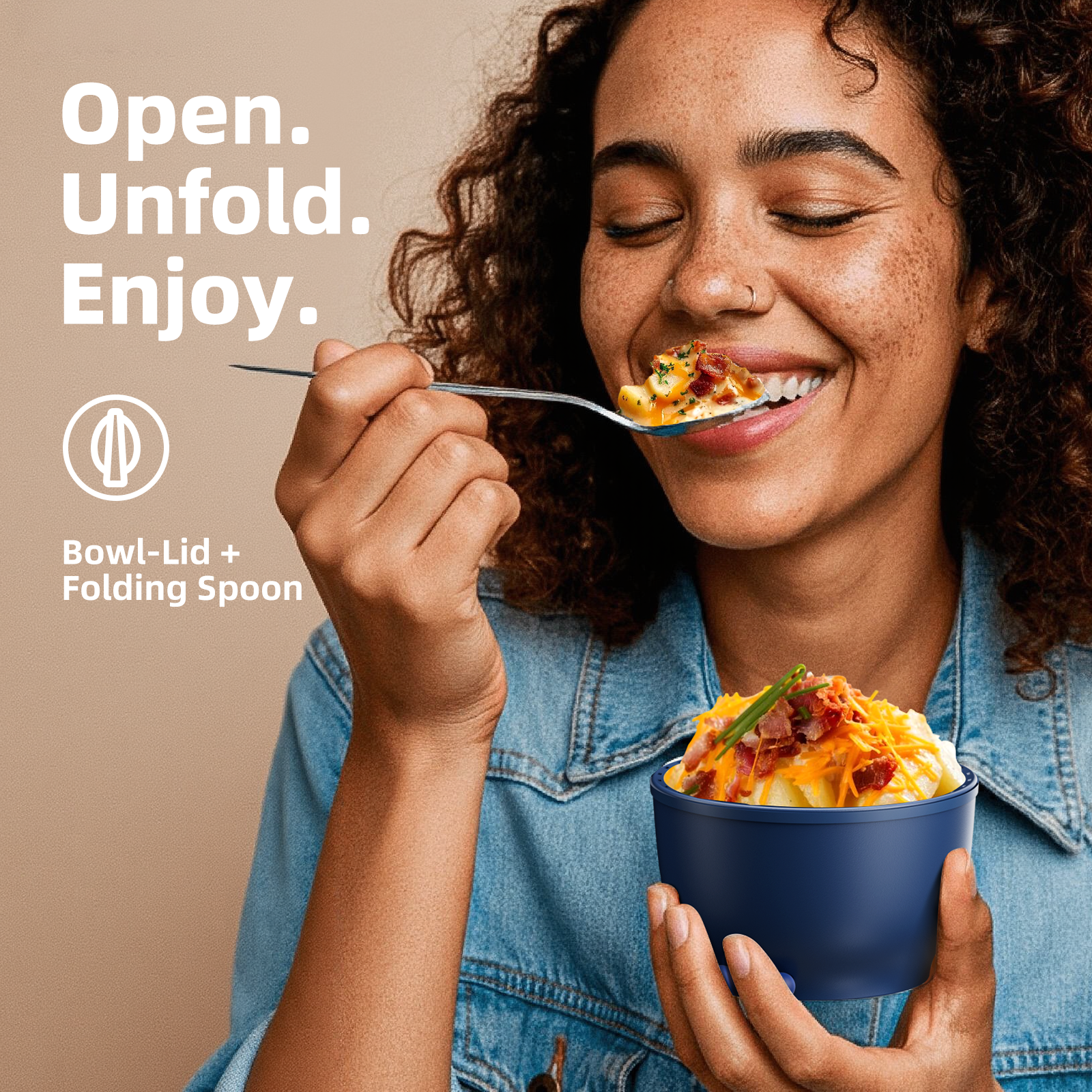 SNUG Insulated Food Jar- Blueberry Night