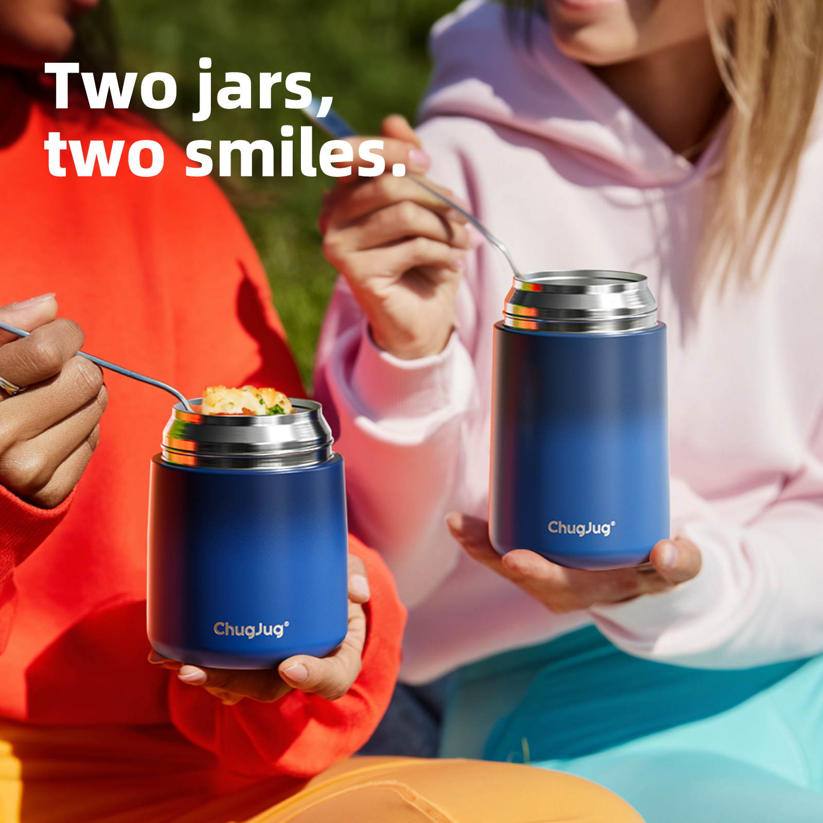 SNUG Insulated Food Jar- Blueberry Night