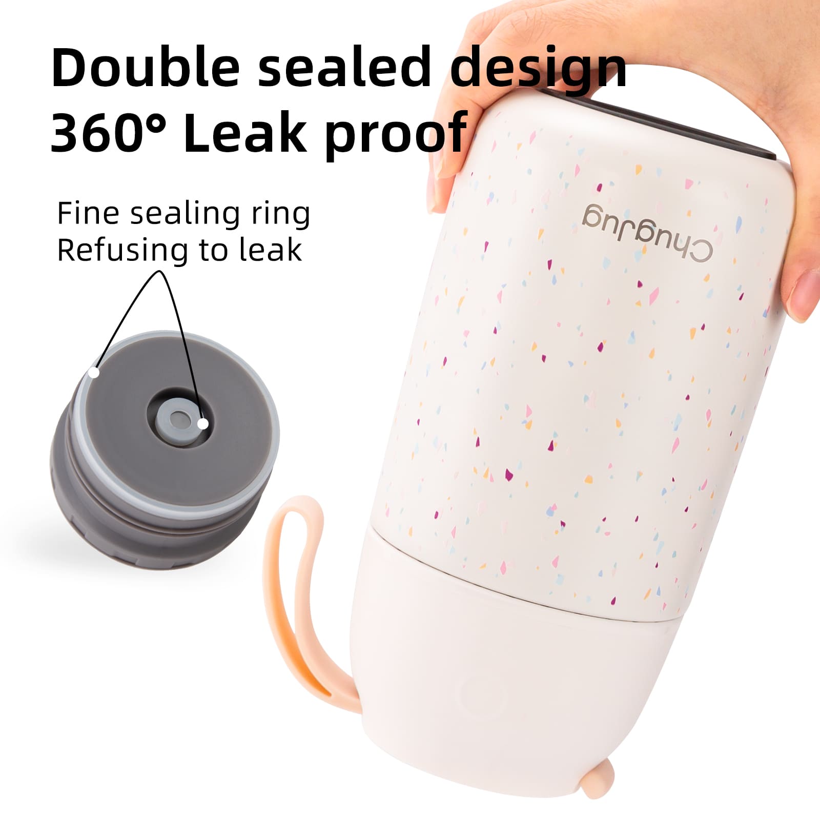 SNUG Insulated Food Jar -Sprinkled Joy