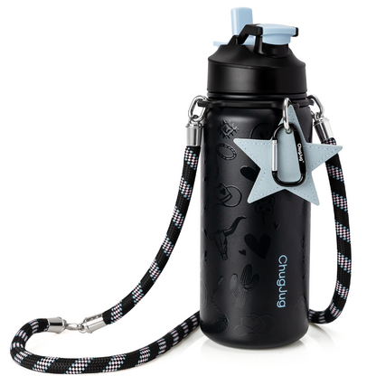 SIPUG Strap Water Bottle-Midnight Desert