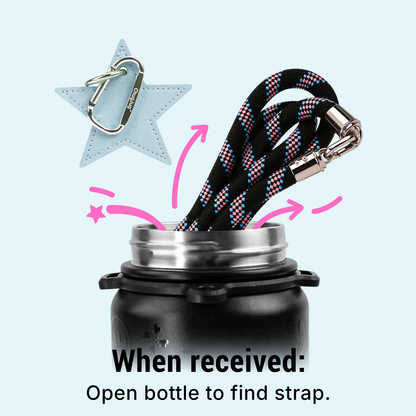 SIPUG Strap Water Bottle-Midnight Desert