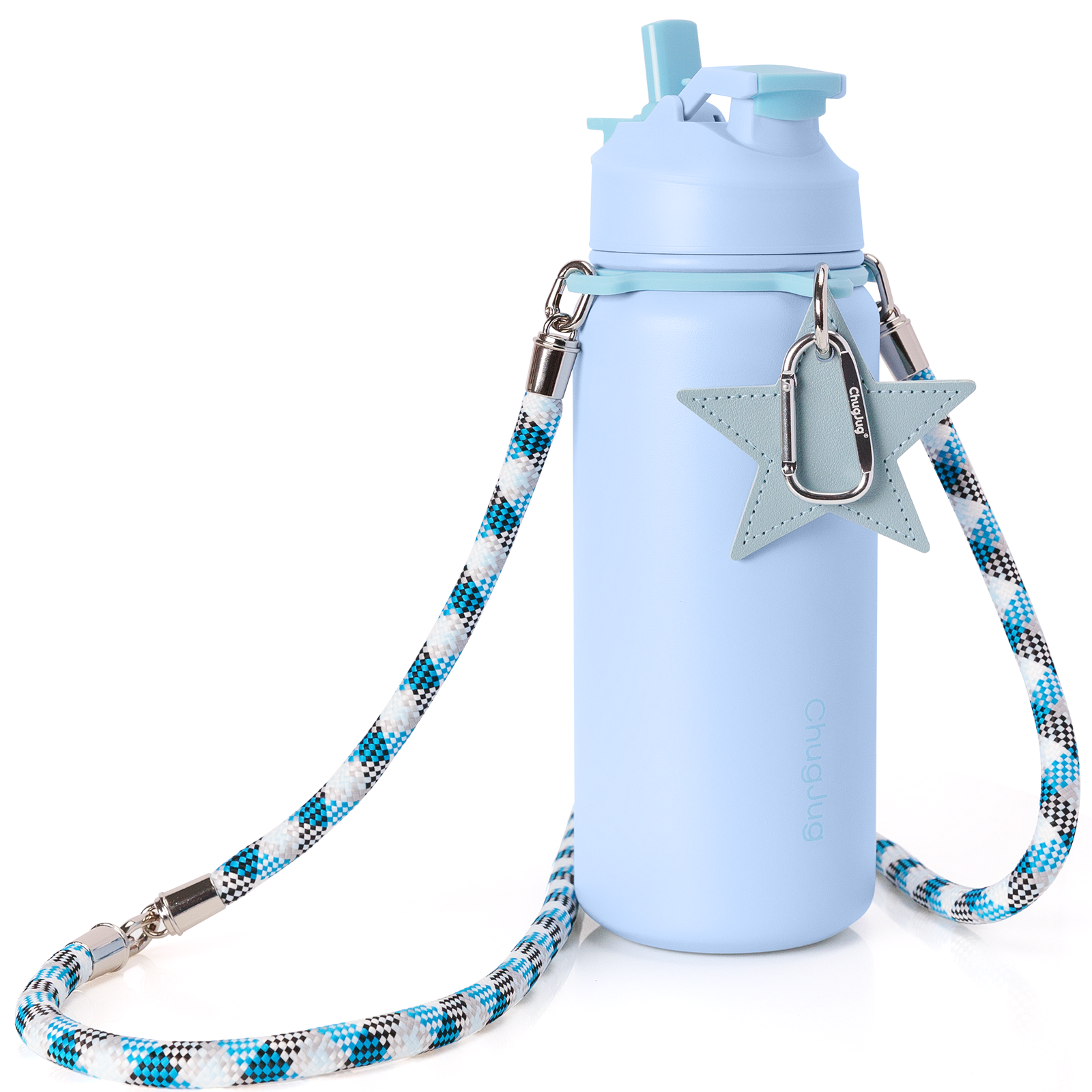SIPUG Strap Water Bottle-Misty Lagoon