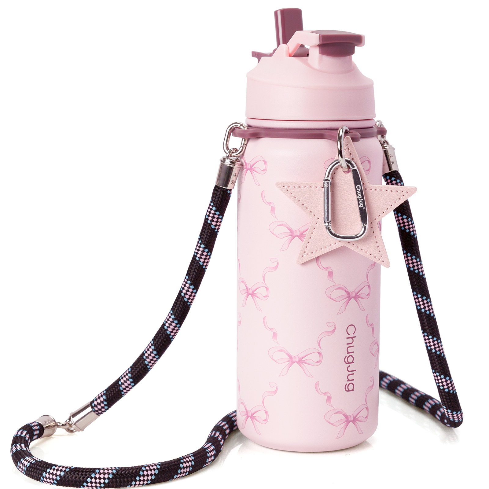 SIPUG Strap Water Bottle-Bowtiful Party
