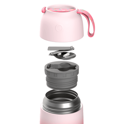 SNUG Insulated Food Jar- Strawberry Milkshake