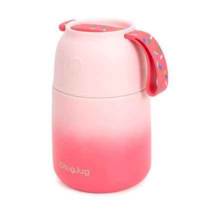SNUG Insulated Food Jar- Strawberry Milkshake