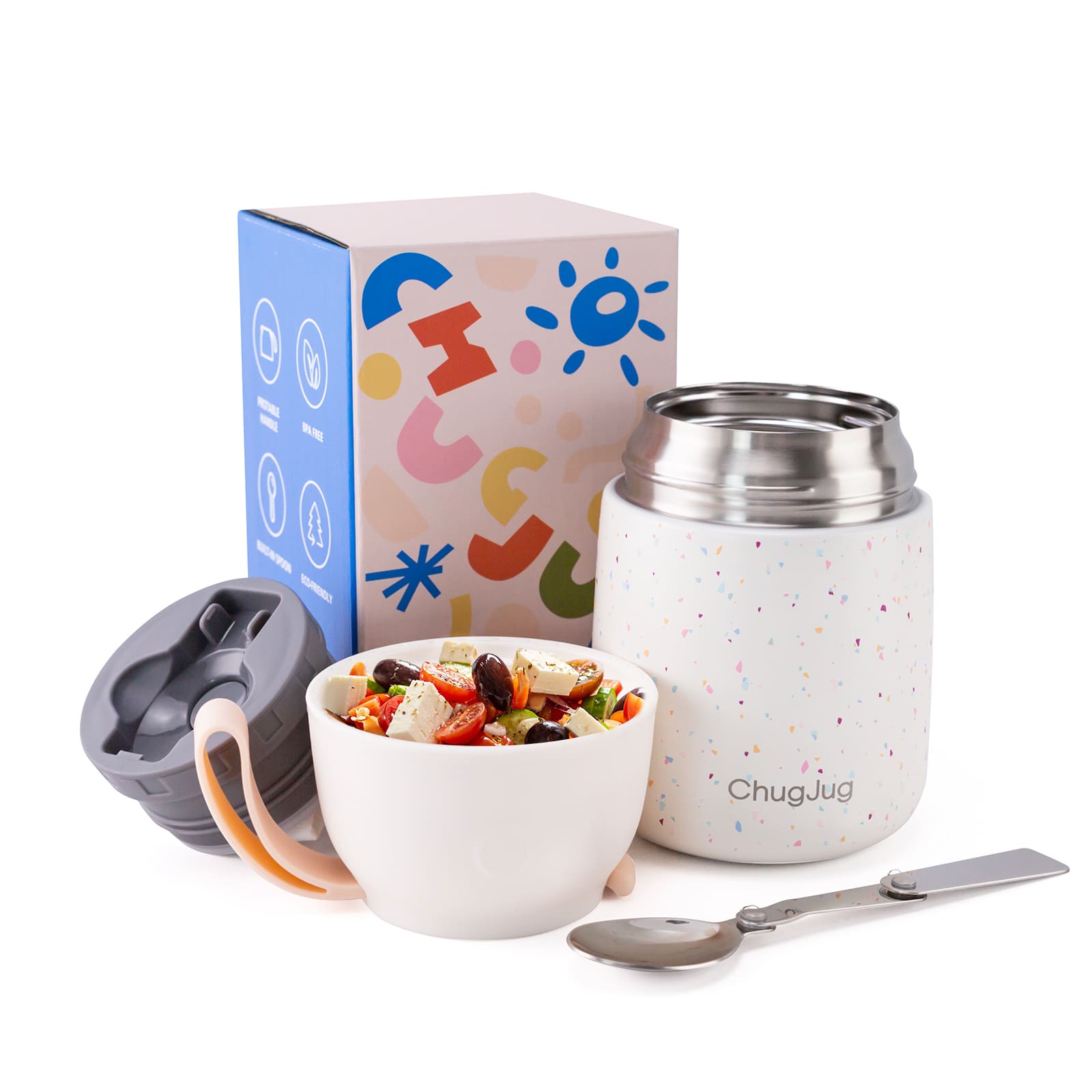 SNUG Insulated Food Jar -Sprinkled Joy