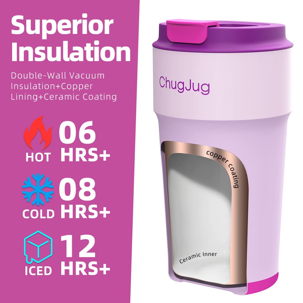 HUG Coffee Mug - Violet Dream