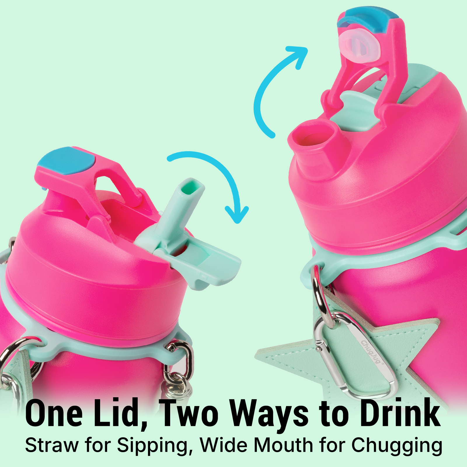 SIPUG Strap Water Bottle-Candy Crush